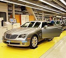 Chrysler Crossfire Endmontage im Karmann-Werk Osnabrück. 